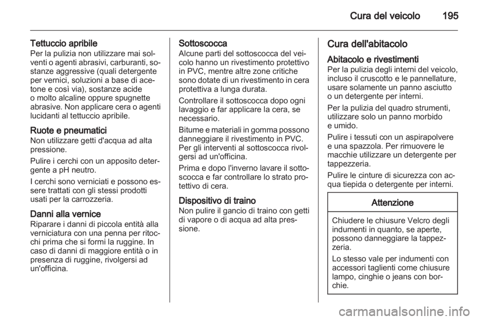 OPEL ASTRA J 2010.5  Manuale di uso e manutenzione (in Italian) 