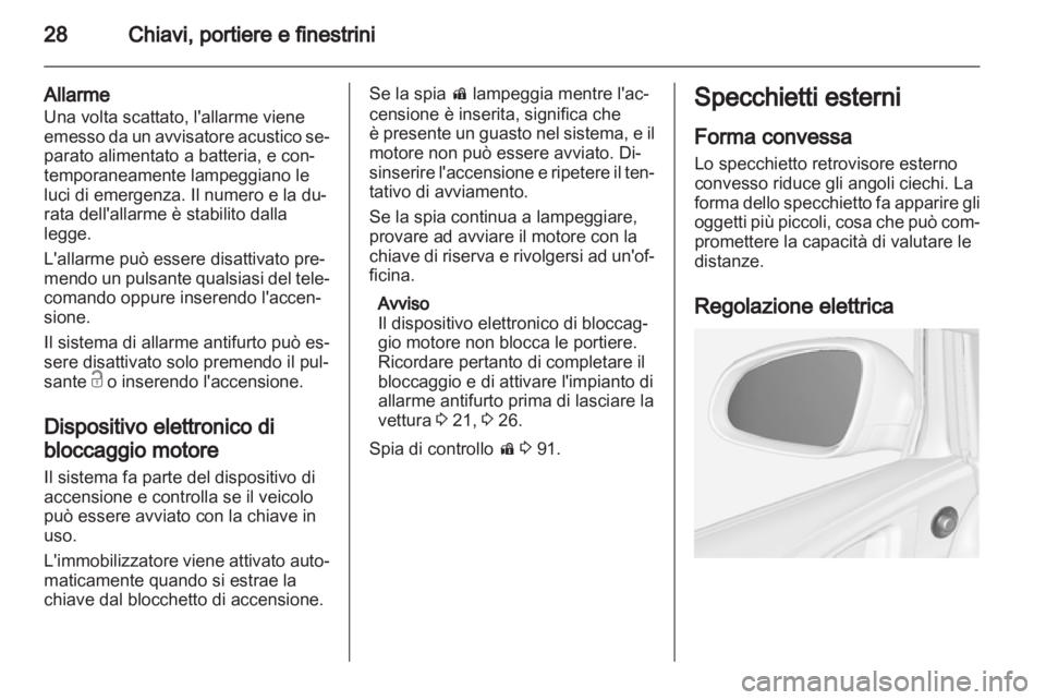 OPEL ASTRA J 2010.5  Manuale di uso e manutenzione (in Italian) 
