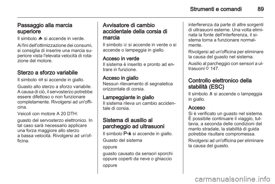 OPEL ASTRA J 2010.5  Manuale di uso e manutenzione (in Italian) 