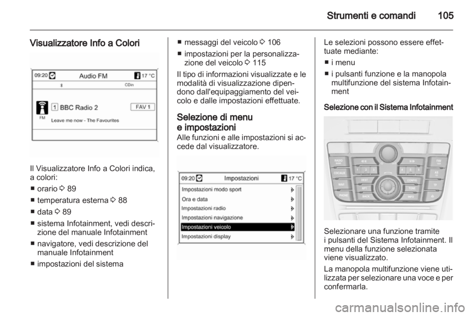 OPEL ASTRA J 2011  Manuale di uso e manutenzione (in Italian) 