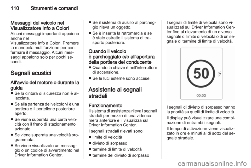 OPEL ASTRA J 2011  Manuale di uso e manutenzione (in Italian) 