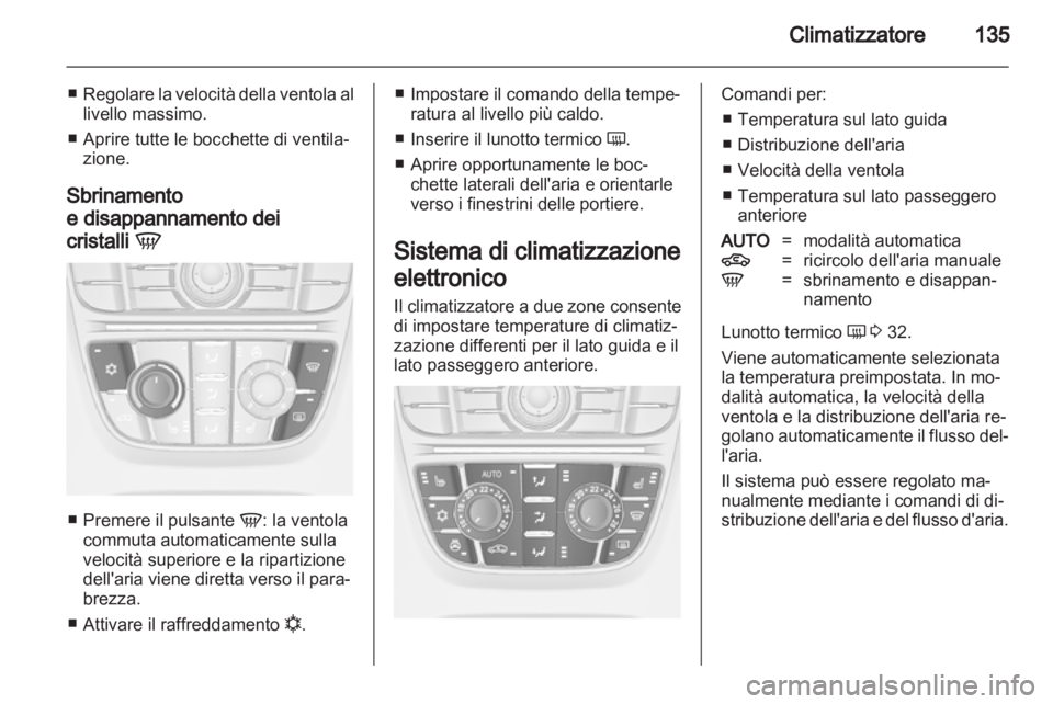 OPEL ASTRA J 2011  Manuale di uso e manutenzione (in Italian) 