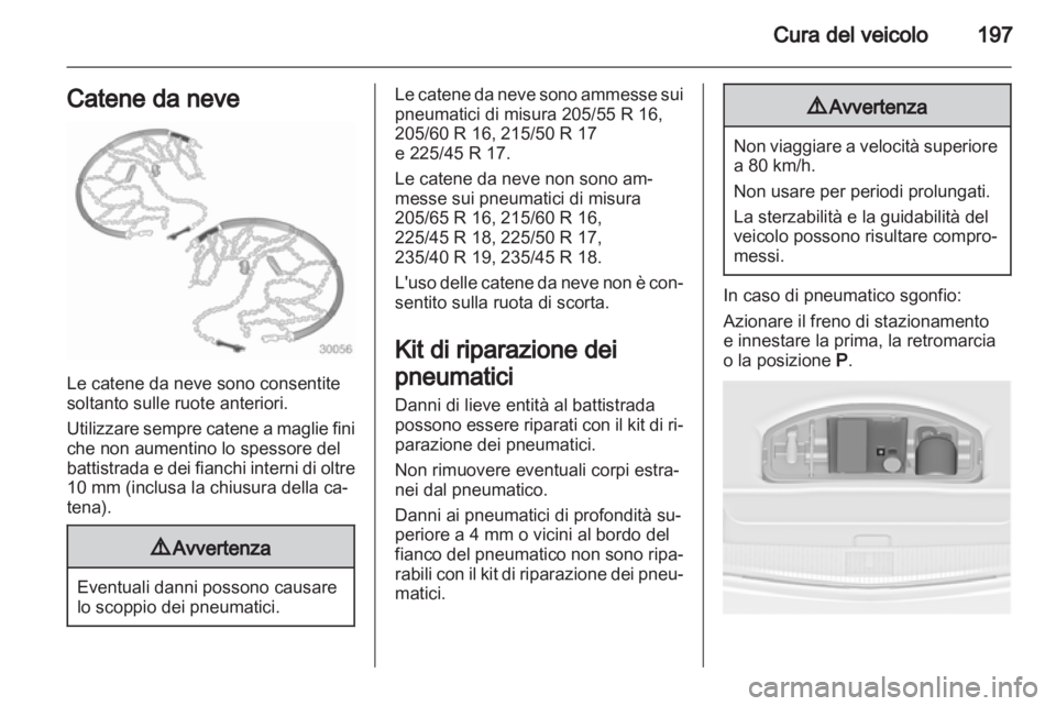 OPEL ASTRA J 2011  Manuale di uso e manutenzione (in Italian) 