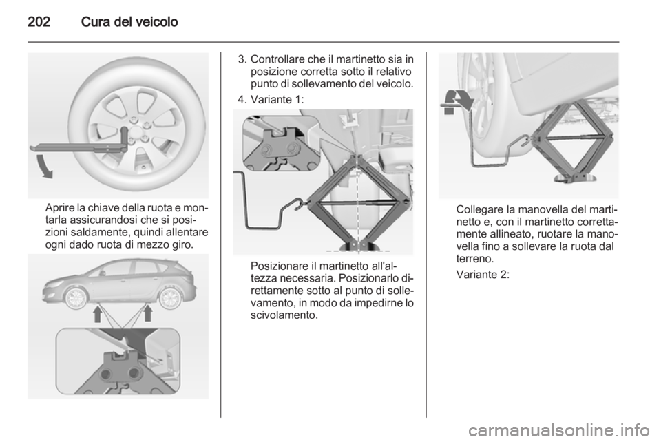 OPEL ASTRA J 2011  Manuale di uso e manutenzione (in Italian) 