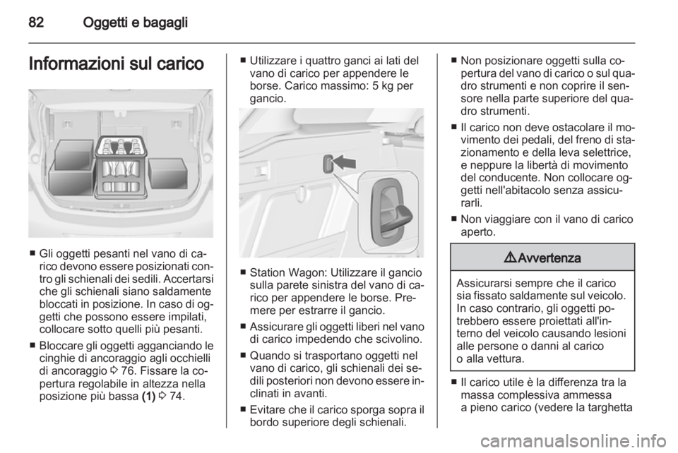 OPEL ASTRA J 2011  Manuale di uso e manutenzione (in Italian) 