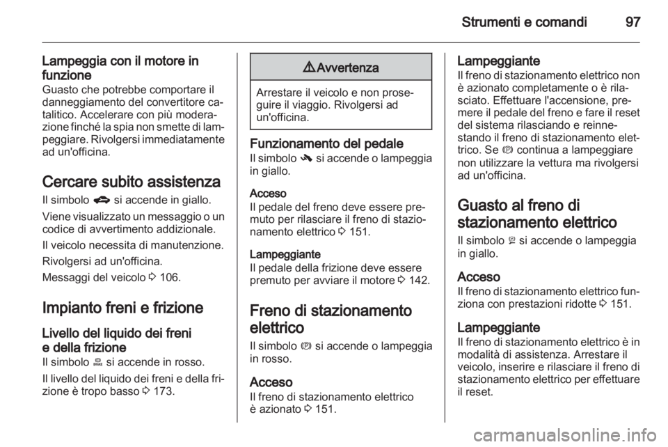 OPEL ASTRA J 2011  Manuale di uso e manutenzione (in Italian) 