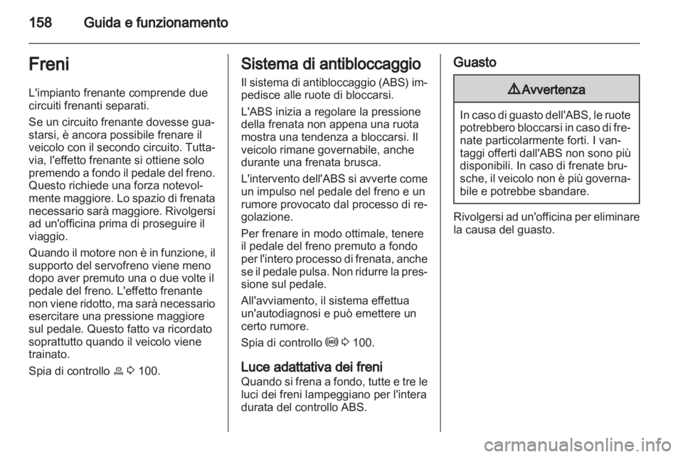 OPEL ASTRA J 2011.5  Manuale di uso e manutenzione (in Italian) 