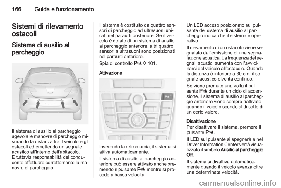 OPEL ASTRA J 2011.5  Manuale di uso e manutenzione (in Italian) 