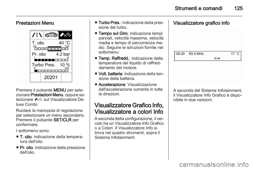 OPEL ASTRA J 2013  Manuale di uso e manutenzione (in Italian) 