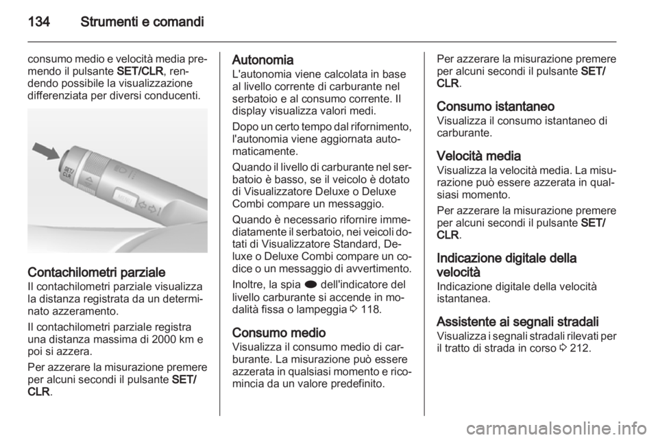 OPEL ASTRA J 2013  Manuale di uso e manutenzione (in Italian) 