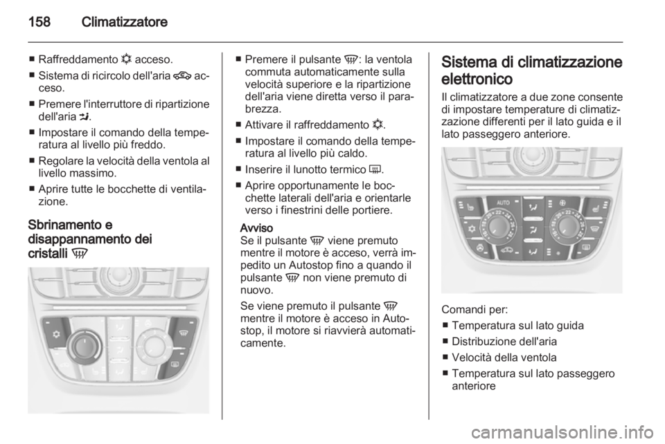 OPEL ASTRA J 2013  Manuale di uso e manutenzione (in Italian) 