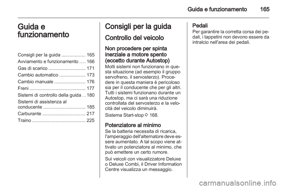 OPEL ASTRA J 2013  Manuale di uso e manutenzione (in Italian) 