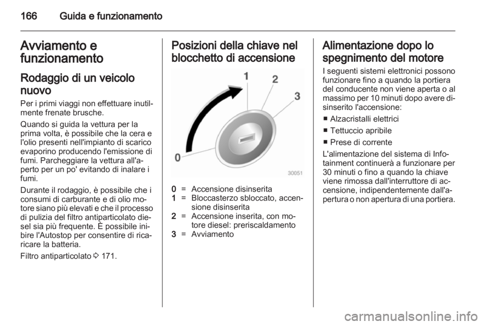 OPEL ASTRA J 2013  Manuale di uso e manutenzione (in Italian) 