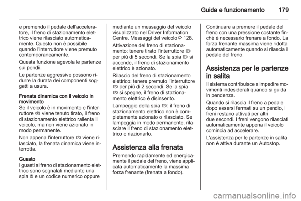 OPEL ASTRA J 2013  Manuale di uso e manutenzione (in Italian) 