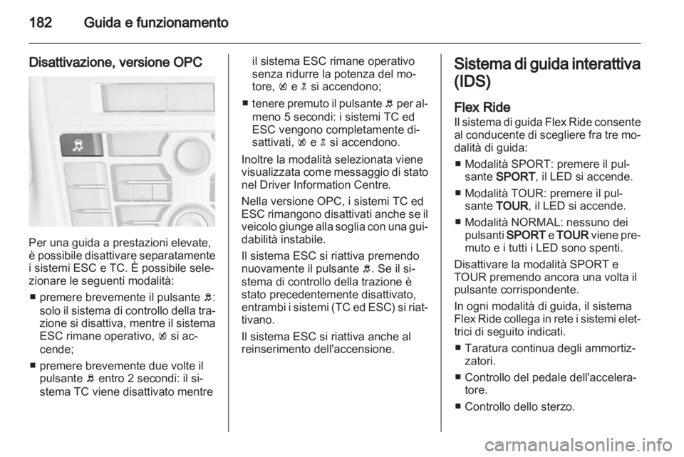 OPEL ASTRA J 2013  Manuale di uso e manutenzione (in Italian) 