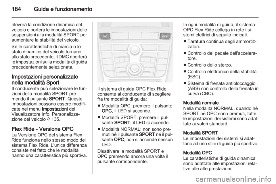 OPEL ASTRA J 2013  Manuale di uso e manutenzione (in Italian) 
