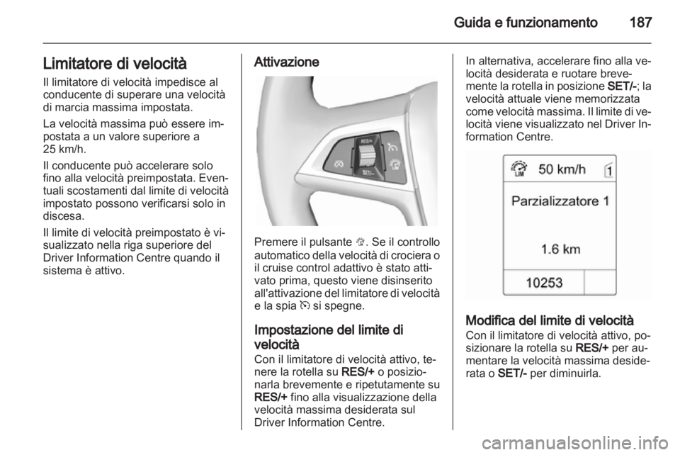 OPEL ASTRA J 2013  Manuale di uso e manutenzione (in Italian) 