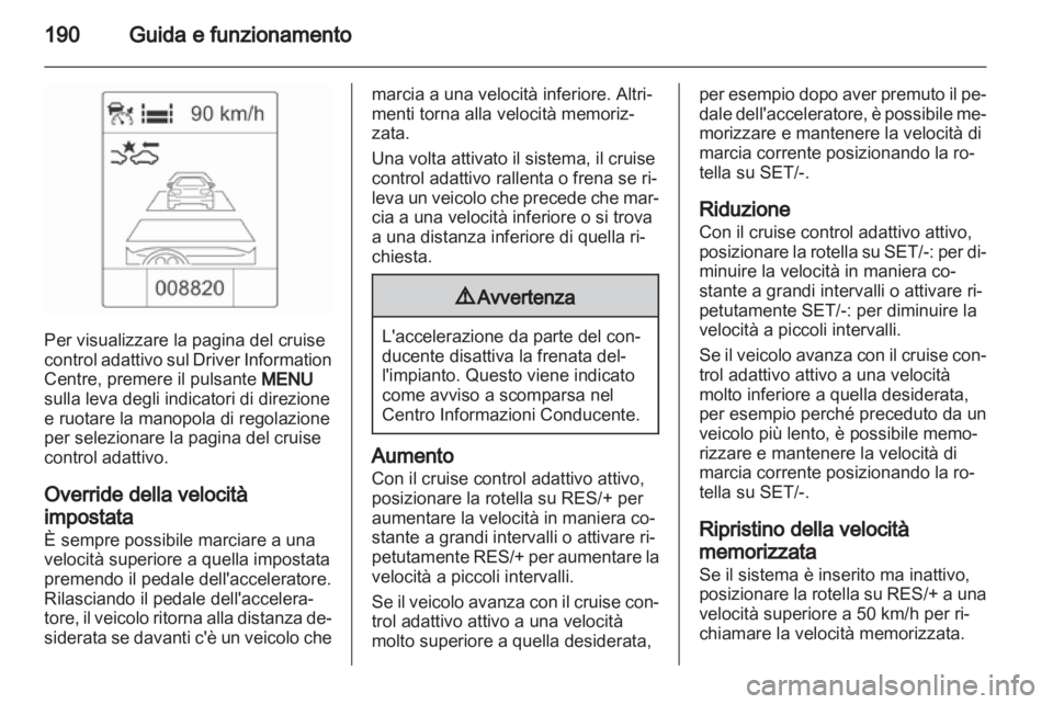 OPEL ASTRA J 2013  Manuale di uso e manutenzione (in Italian) 