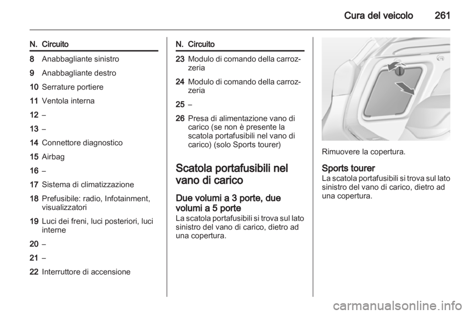 OPEL ASTRA J 2013  Manuale di uso e manutenzione (in Italian) 