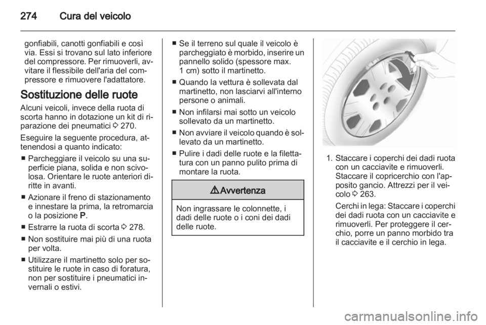 OPEL ASTRA J 2013  Manuale di uso e manutenzione (in Italian) 
