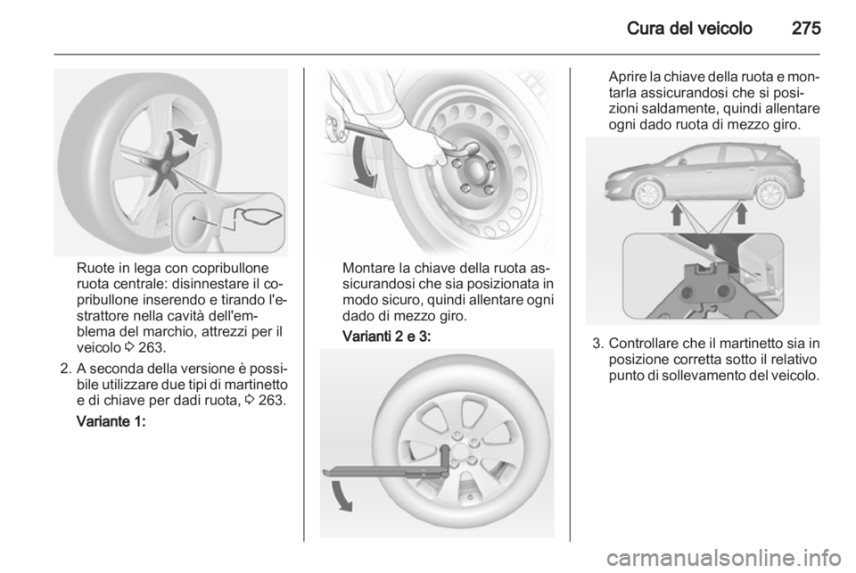 OPEL ASTRA J 2013  Manuale di uso e manutenzione (in Italian) 