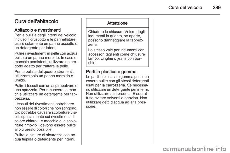 OPEL ASTRA J 2013  Manuale di uso e manutenzione (in Italian) 