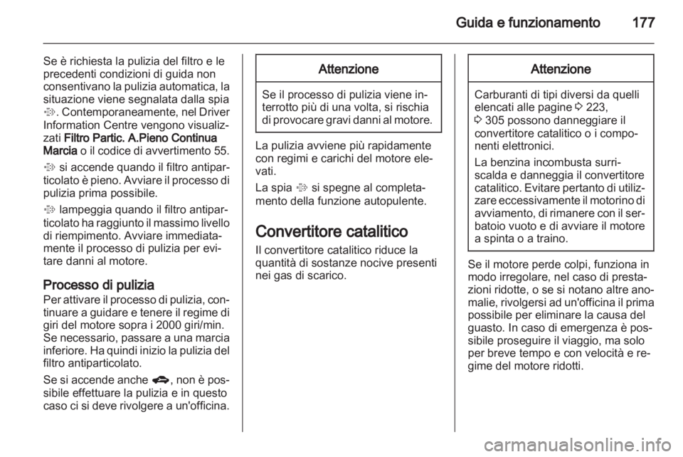 OPEL ASTRA J 2013.5  Manuale di uso e manutenzione (in Italian) 