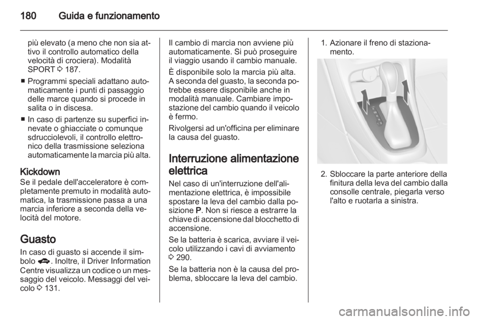 OPEL ASTRA J 2013.5  Manuale di uso e manutenzione (in Italian) 