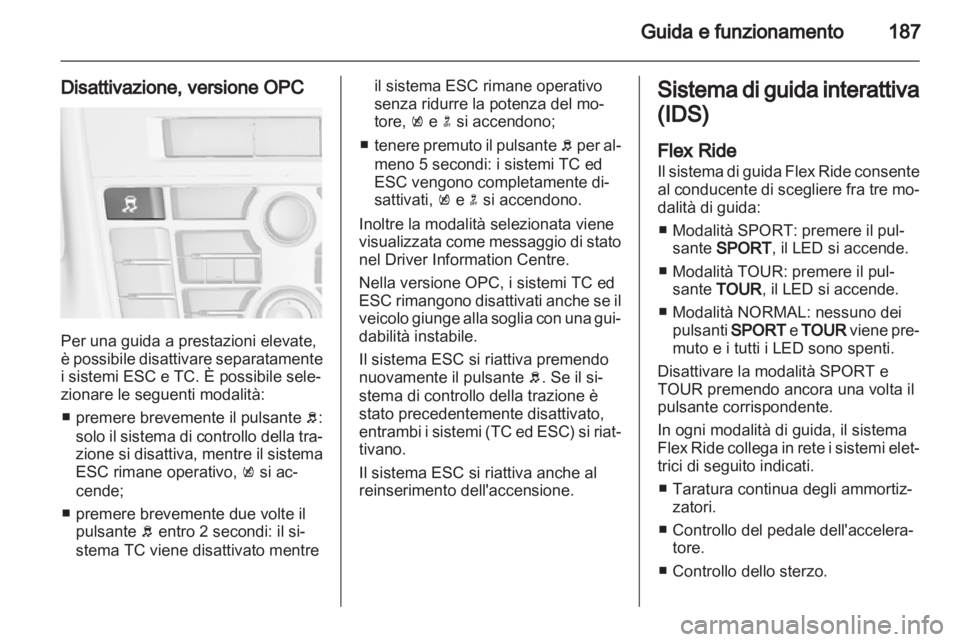 OPEL ASTRA J 2013.5  Manuale di uso e manutenzione (in Italian) 
