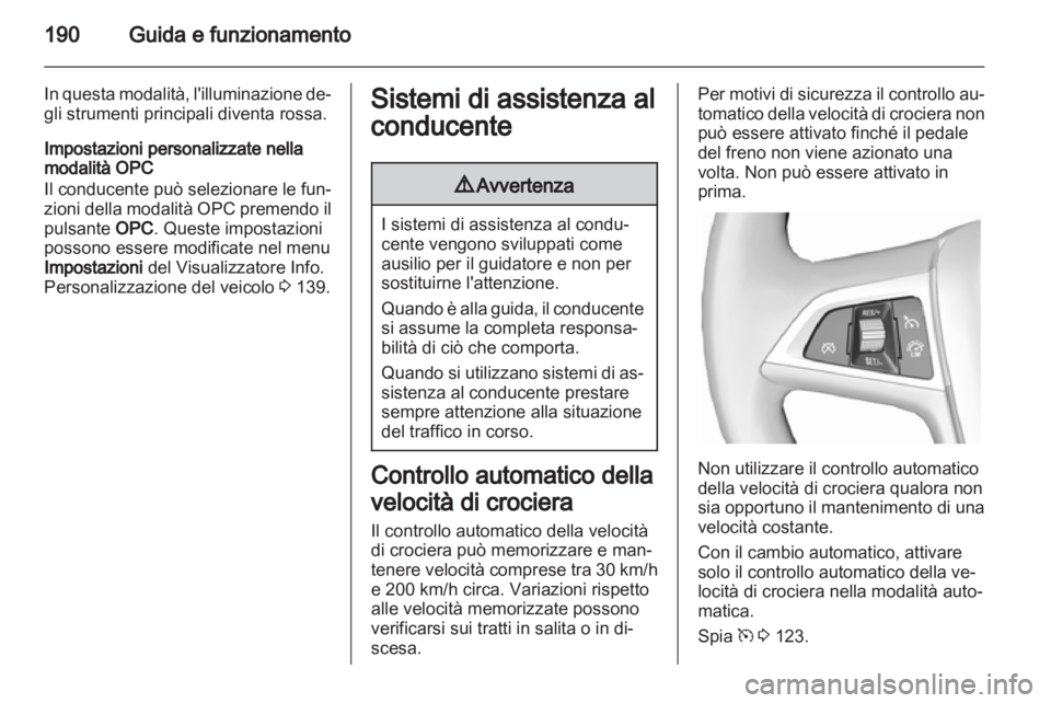OPEL ASTRA J 2013.5  Manuale di uso e manutenzione (in Italian) 
