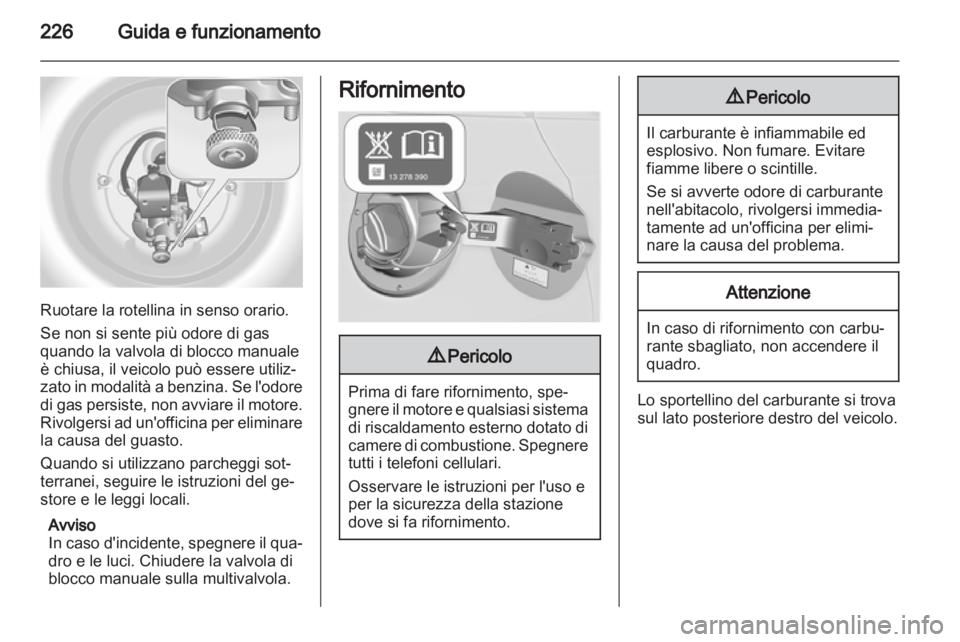OPEL ASTRA J 2013.5  Manuale di uso e manutenzione (in Italian) 