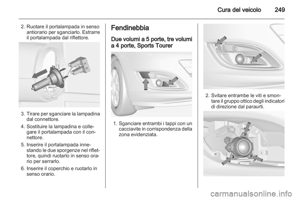 OPEL ASTRA J 2013.5  Manuale di uso e manutenzione (in Italian) 