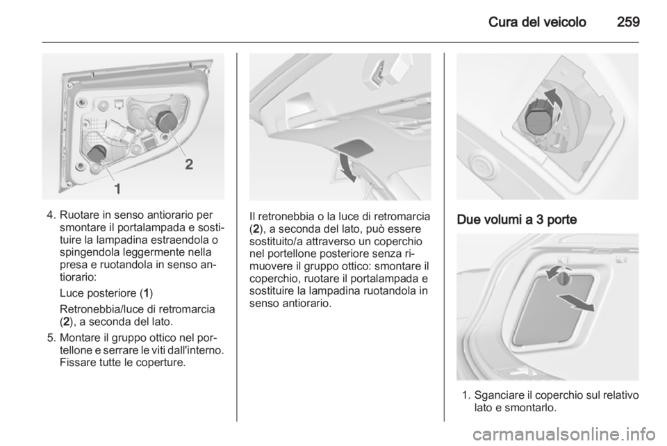 OPEL ASTRA J 2013.5  Manuale di uso e manutenzione (in Italian) 