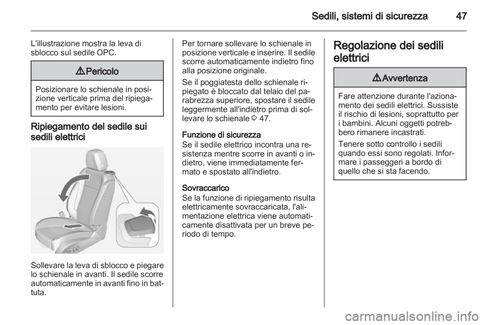 OPEL ASTRA J 2013.5  Manuale di uso e manutenzione (in Italian) 