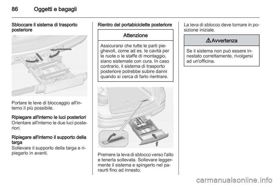 OPEL ASTRA J 2013.5  Manuale di uso e manutenzione (in Italian) 