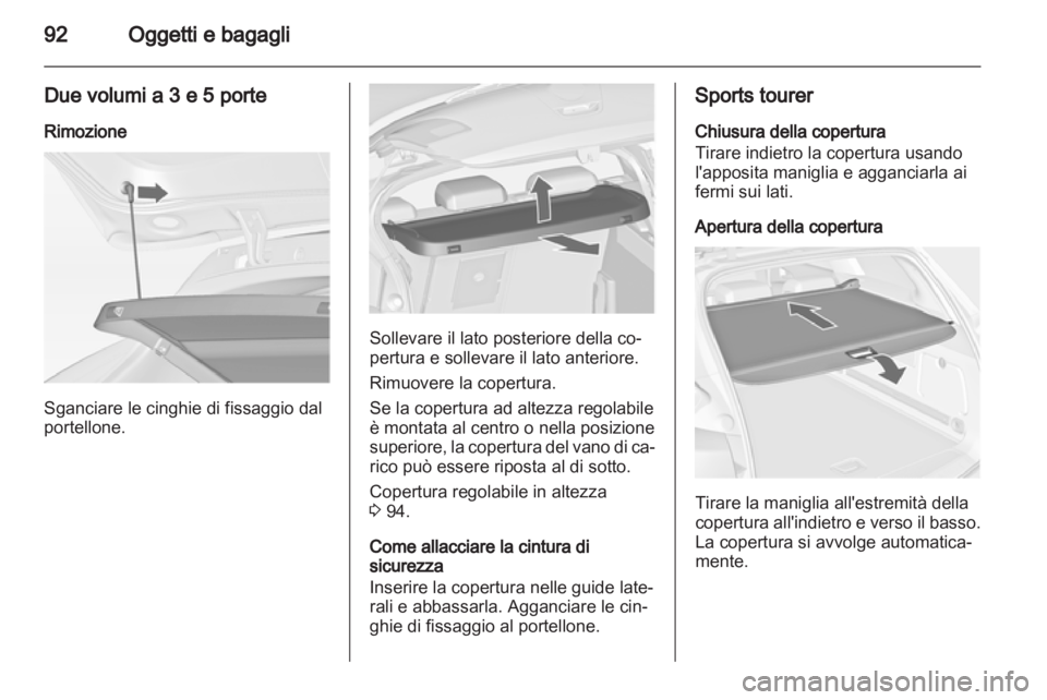 OPEL ASTRA J 2013.5  Manuale di uso e manutenzione (in Italian) 