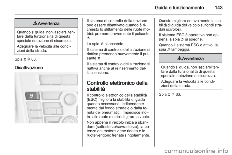 OPEL ASTRA J GTC 2012.5  Manuale di uso e manutenzione (in Italian) 