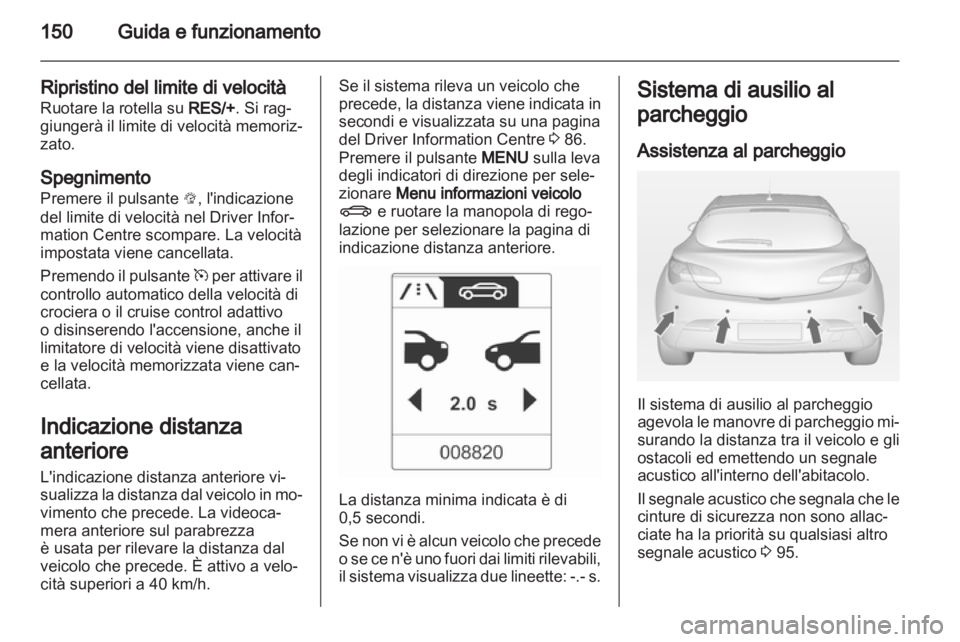 OPEL ASTRA J GTC 2012.5  Manuale di uso e manutenzione (in Italian) 
