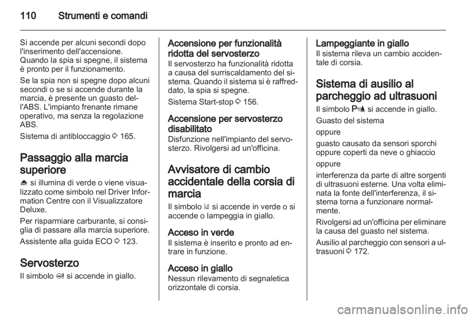 OPEL ASTRA J HB5 & ST 2012  Manuale di uso e manutenzione (in Italian) 