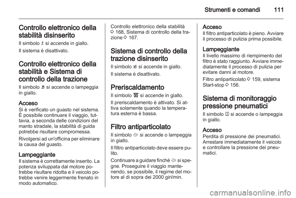 OPEL ASTRA J HB5 & ST 2012  Manuale di uso e manutenzione (in Italian) 