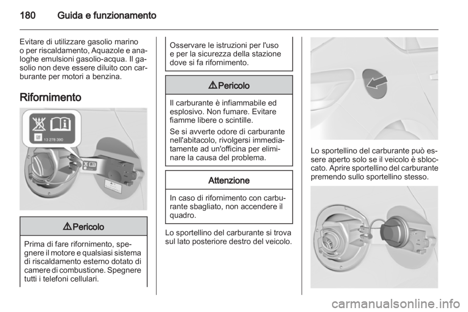 OPEL ASTRA J HB5 & ST 2012  Manuale di uso e manutenzione (in Italian) 