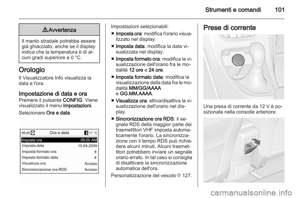 OPEL ASTRA J HB5 & ST 2012.5  Manuale di uso e manutenzione (in Italian) 