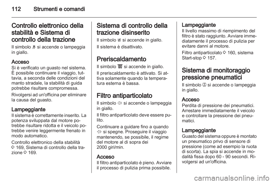 OPEL ASTRA J HB5 & ST 2012.5  Manuale di uso e manutenzione (in Italian) 