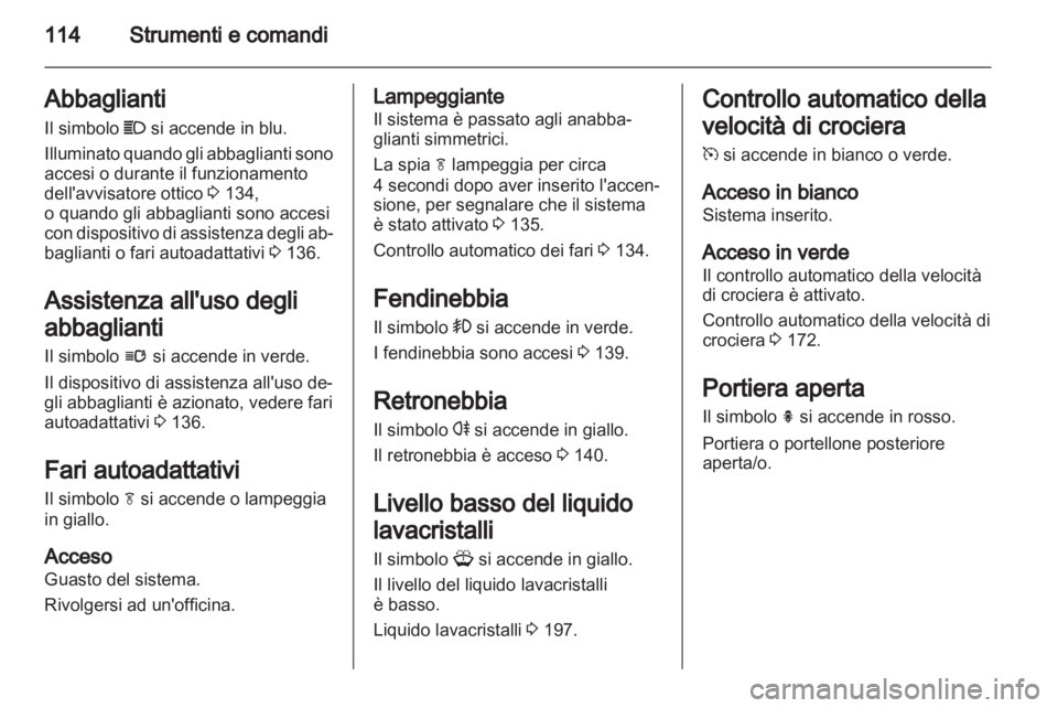 OPEL ASTRA J HB5 & ST 2012.5  Manuale di uso e manutenzione (in Italian) 