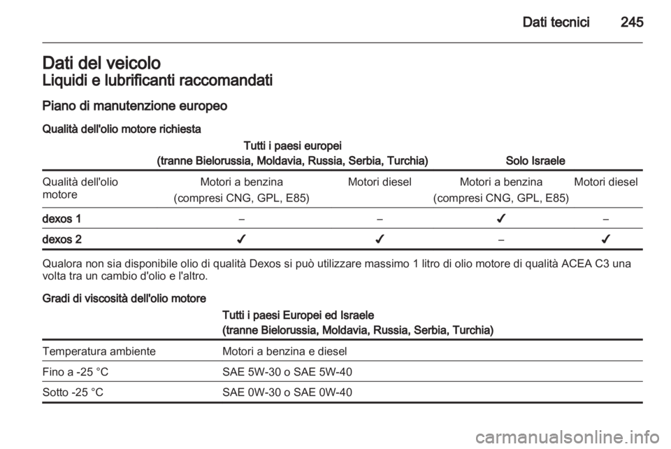 OPEL ASTRA J HB5 & ST 2012.5  Manuale di uso e manutenzione (in Italian) 