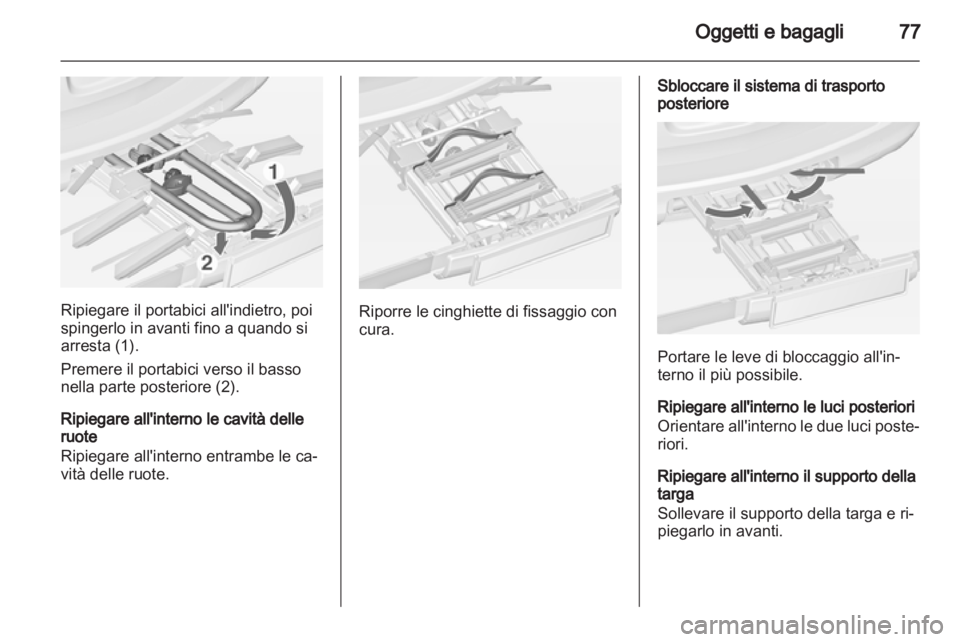 OPEL ASTRA J HB5 & ST 2012.5  Manuale di uso e manutenzione (in Italian) 