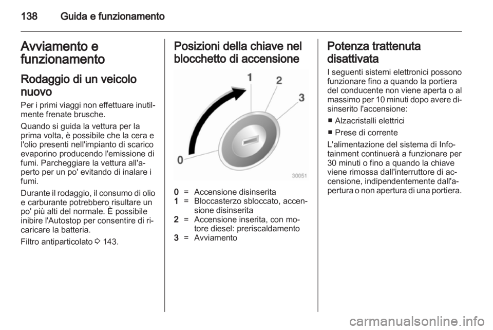 OPEL CASCADA 2013.5  Manuale di uso e manutenzione (in Italian) 