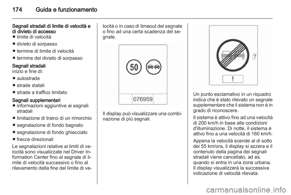 OPEL CASCADA 2013.5  Manuale di uso e manutenzione (in Italian) 