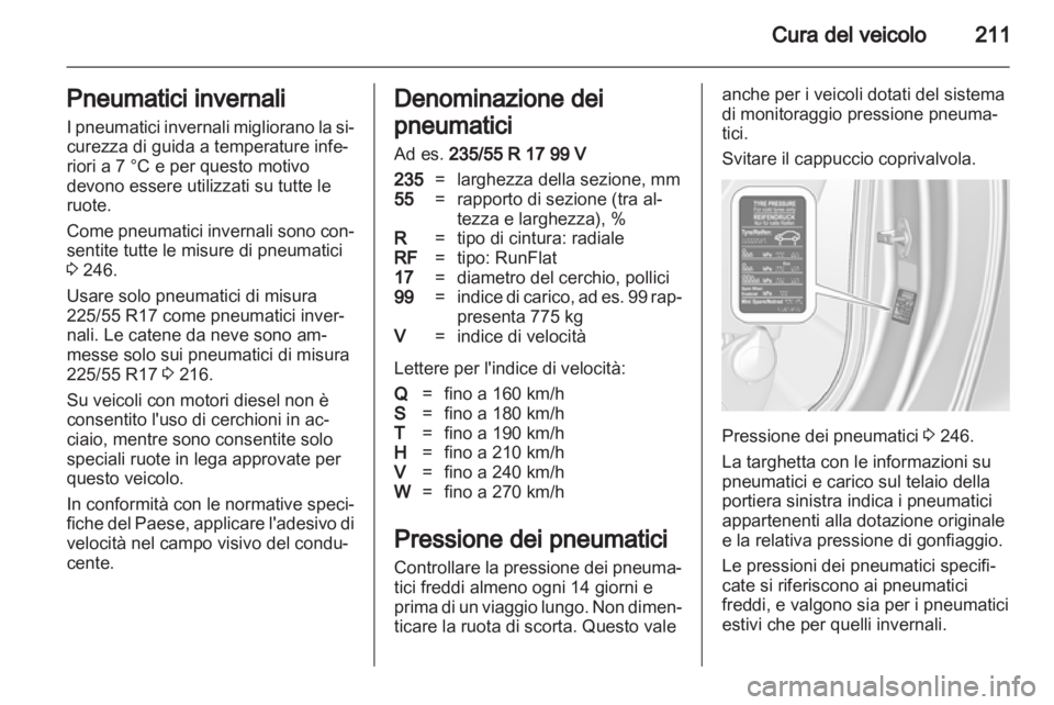 OPEL CASCADA 2013.5  Manuale di uso e manutenzione (in Italian) 