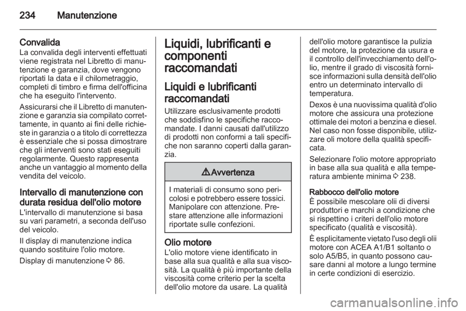 OPEL CASCADA 2013.5  Manuale di uso e manutenzione (in Italian) 